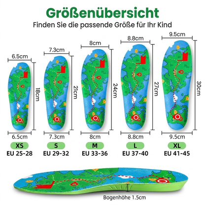 SafeStep Kids - Unsichtbare AirTag-Einlegesohle für Kinder