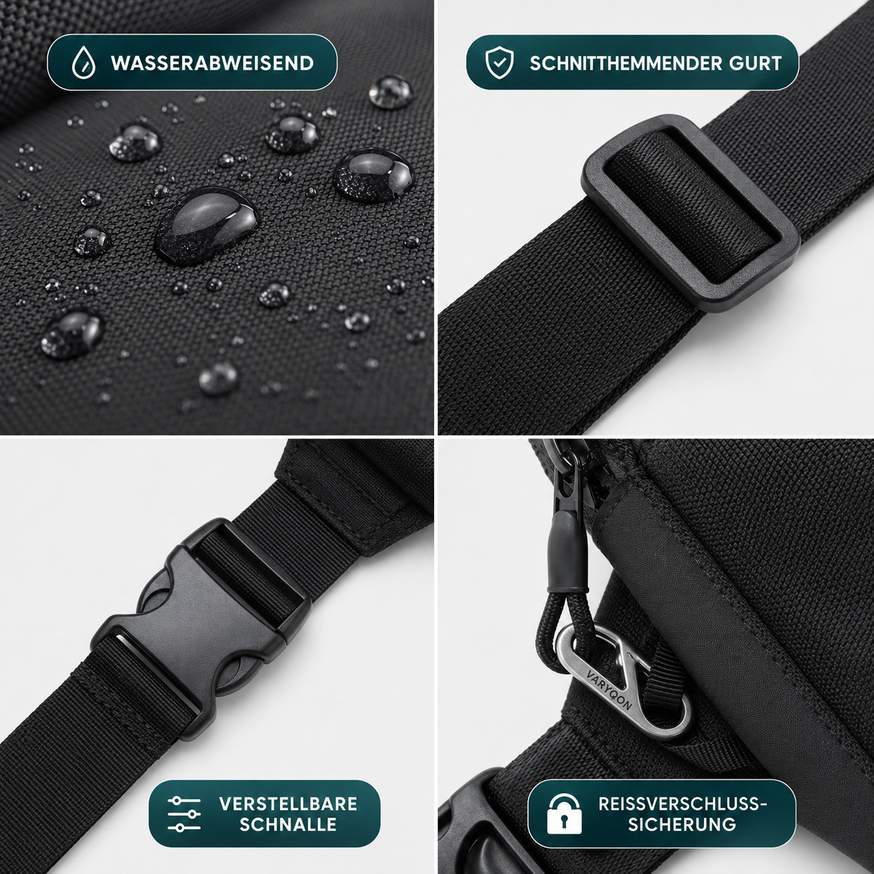 Varyqon™ – Kompakte Sling Bag 2.0