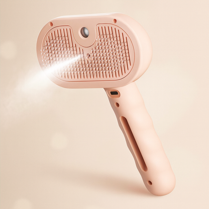 PetSteamBrush - 3-in-1 Sprüh- & Massagebürste für Haustiere