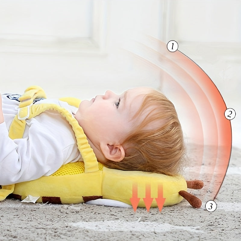 Little Bee Babykissen – Kopf- & Rückenschutz, perfektes Geschenk für kleine Entdecker