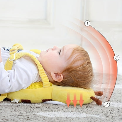 Little Bee Babykissen – Kopf- & Rückenschutz, perfektes Geschenk für kleine Entdecker