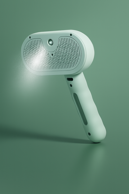 PetSteamBrush - 3-in-1 Sprüh- & Massagebürste für Haustiere