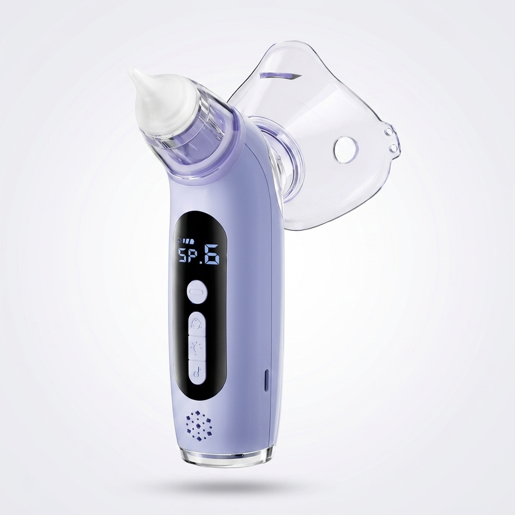 Näschenfrei – 2-in-1 Baby-Nasensauger & Vernebler