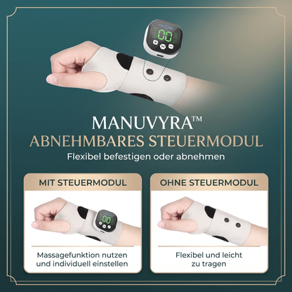 Manuvyra™ – Kabellose Massagebandage für beanspruchte Handgelenke