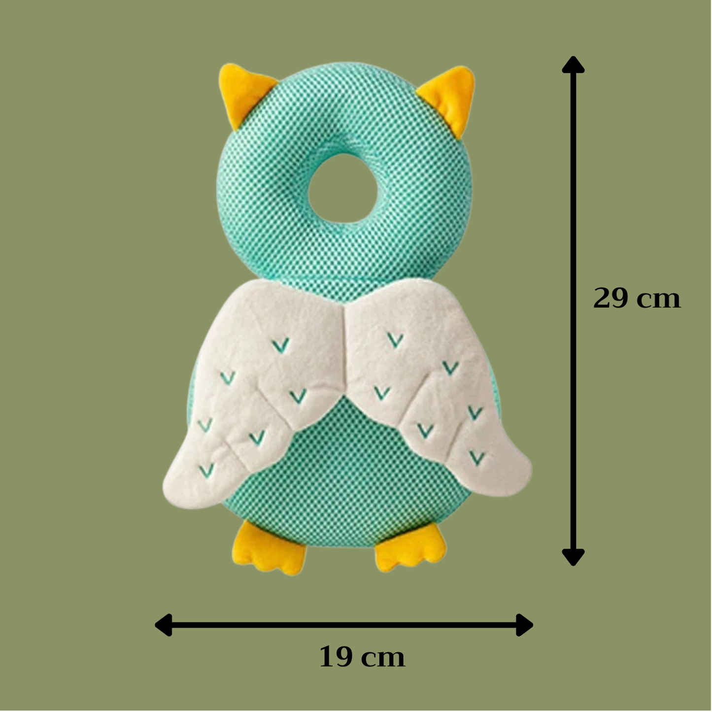 SnuggiSafe™ Babykissen – Kopf- & Rückenschutz für kleine Entdecker