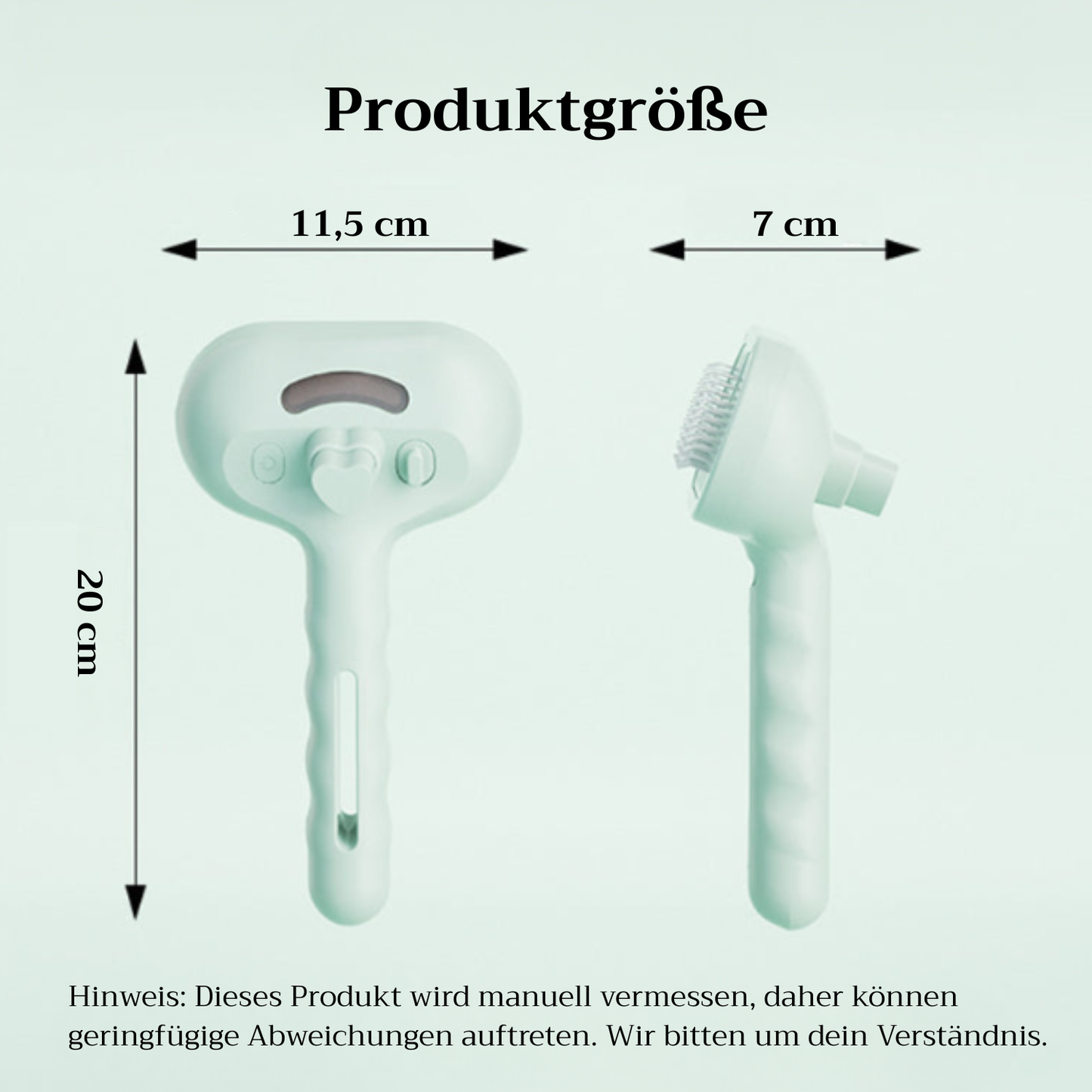 PetSteamBrush - 3-in-1 Sprüh- & Massagebürste für Haustiere